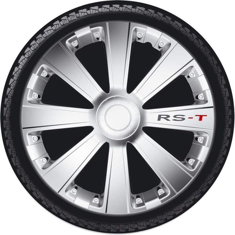 AUTO-STYLE Satz Radzierblenden RS-T 16-Zoll Silber Silber 16-Zoll, Silber 16-Zoll