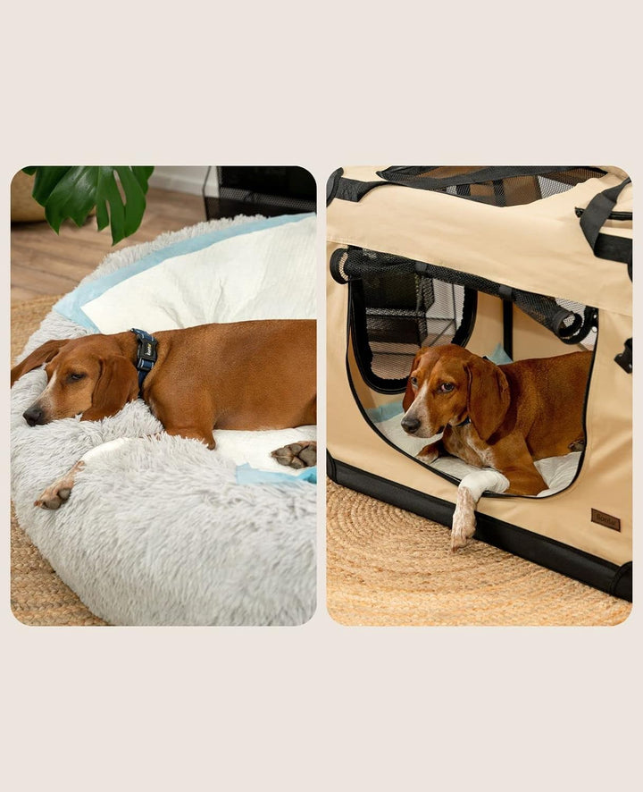 lionto Welpenunterlage Trainingspads Hygieneunterlage für Hunde auslaufsicher 6-lagig, 60x60 cm, 100