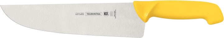 Tramontina Professional Küchenmesser, Chrom-Molybdän-Stahl Blockmesser 25 cm, Blockmesser 25 cm