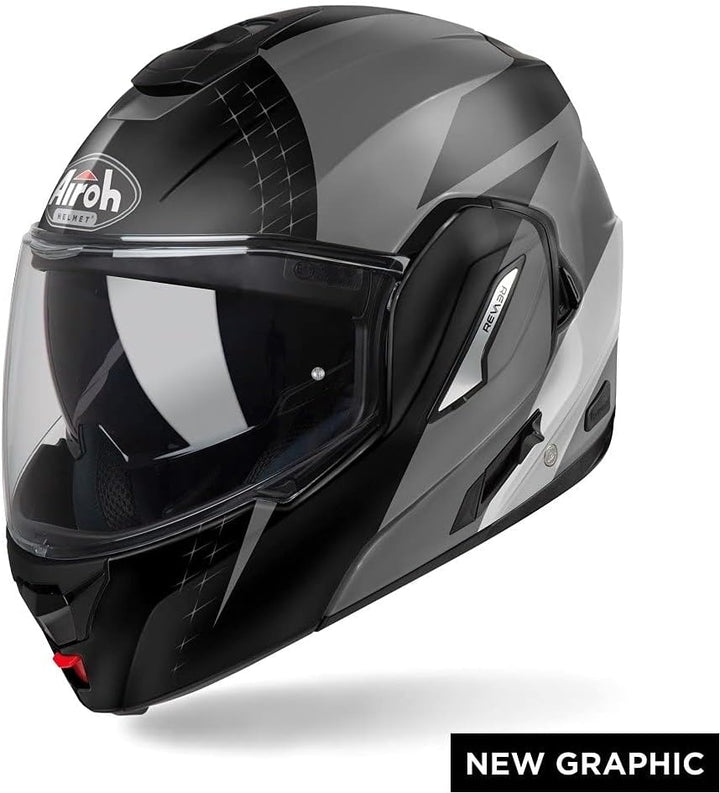 Airoh Modularer Helm Rev 19 Leaden Anthrazite Matt XS