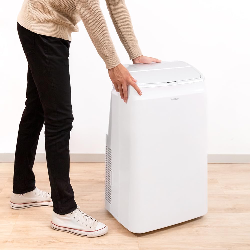 Cecotec Tragbare Klimaanlage mit Fernbedienung, WLAN und Wärmepumpe Forceclima 12800 Heizung angesch