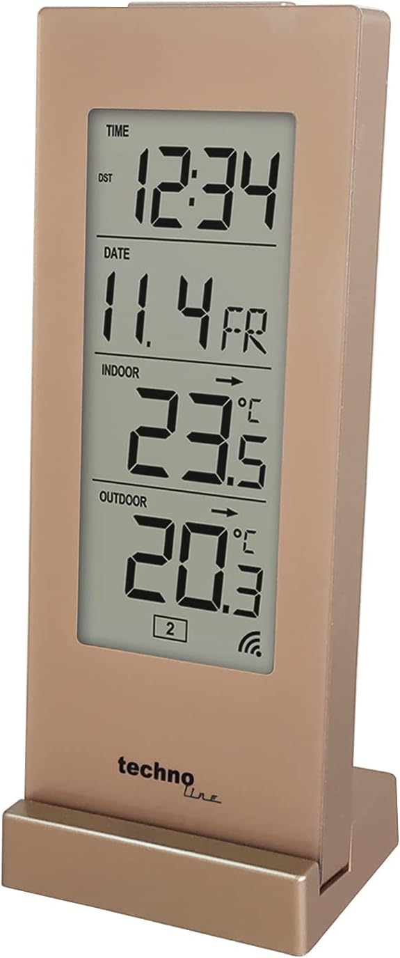 technoline Wetterstation WS 9767 champagner, champagner