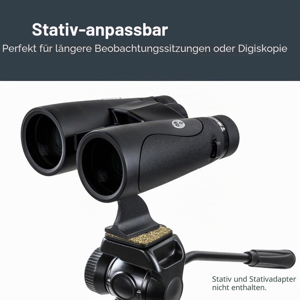 Celestron 72336 Nature DX ED 12x50 Fernglas für Natur- und Vogelbeobachtungen mit Objektivlinsen mit
