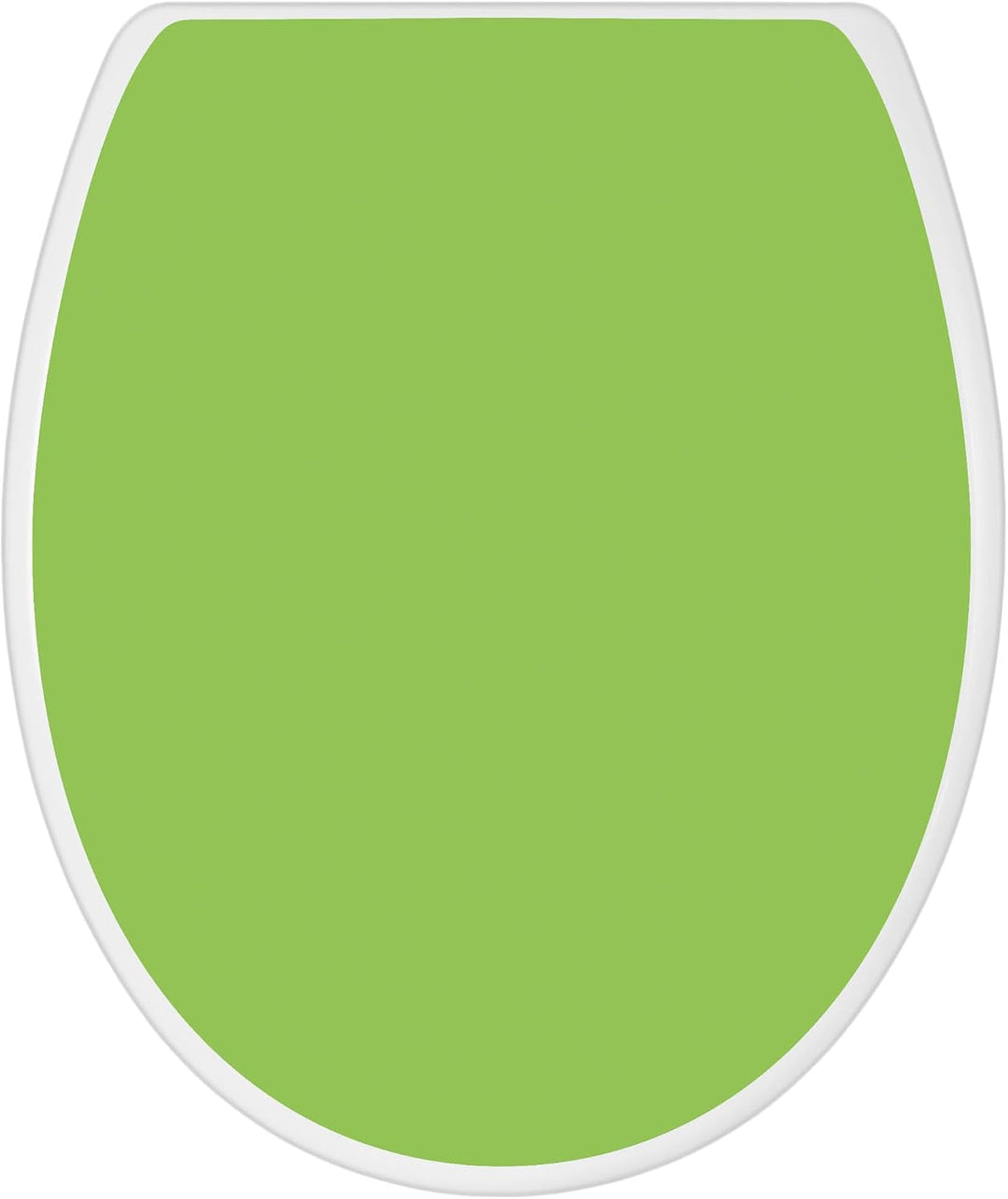 banjado Toilettendeckel mit Absenkautomatik 44,5x37cm - Soft Close Toilettensitz - WC Sitz mit Absen