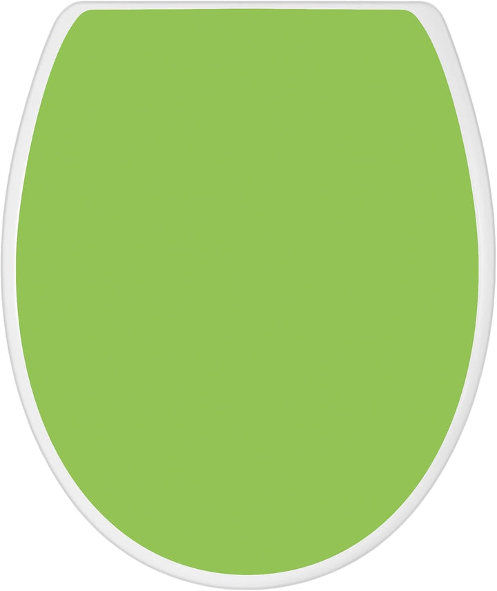 banjado Toilettendeckel mit Absenkautomatik 44,5x37cm - Soft Close Toilettensitz - WC Sitz mit Absen