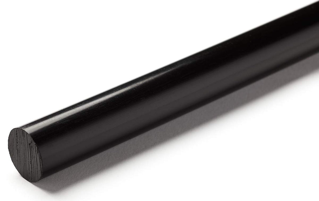 RS PRO PE-Rundstab, HDPE Schwarz 0.95 → 0.96g/cm³, Ø 60mm x 1m