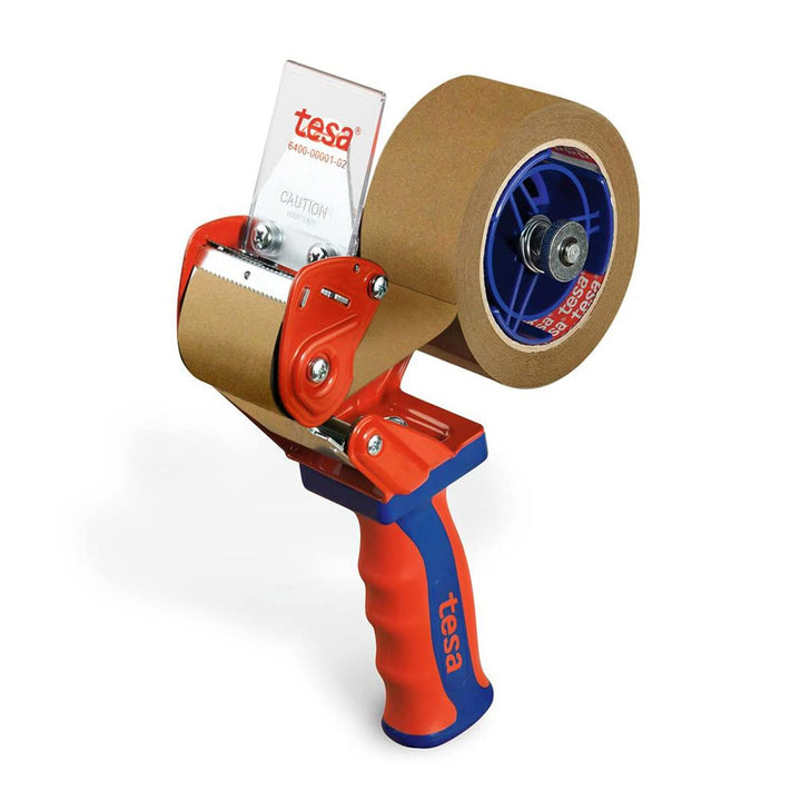 Tesa Klebebandabroller Comfort 6400 | Handabroller für Klebeband | für Klebeband bis 50 mm Breite |