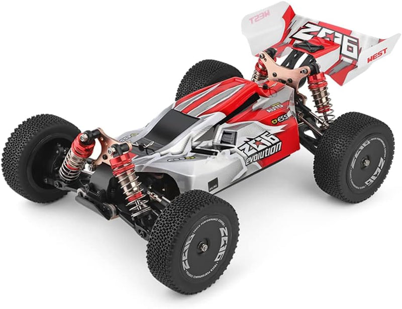 Goolsky Wltoys XKS 144001 RC Auto 60 km / h Hochgeschwindigkeits Geländewagen RTR mit Buggy und Allr