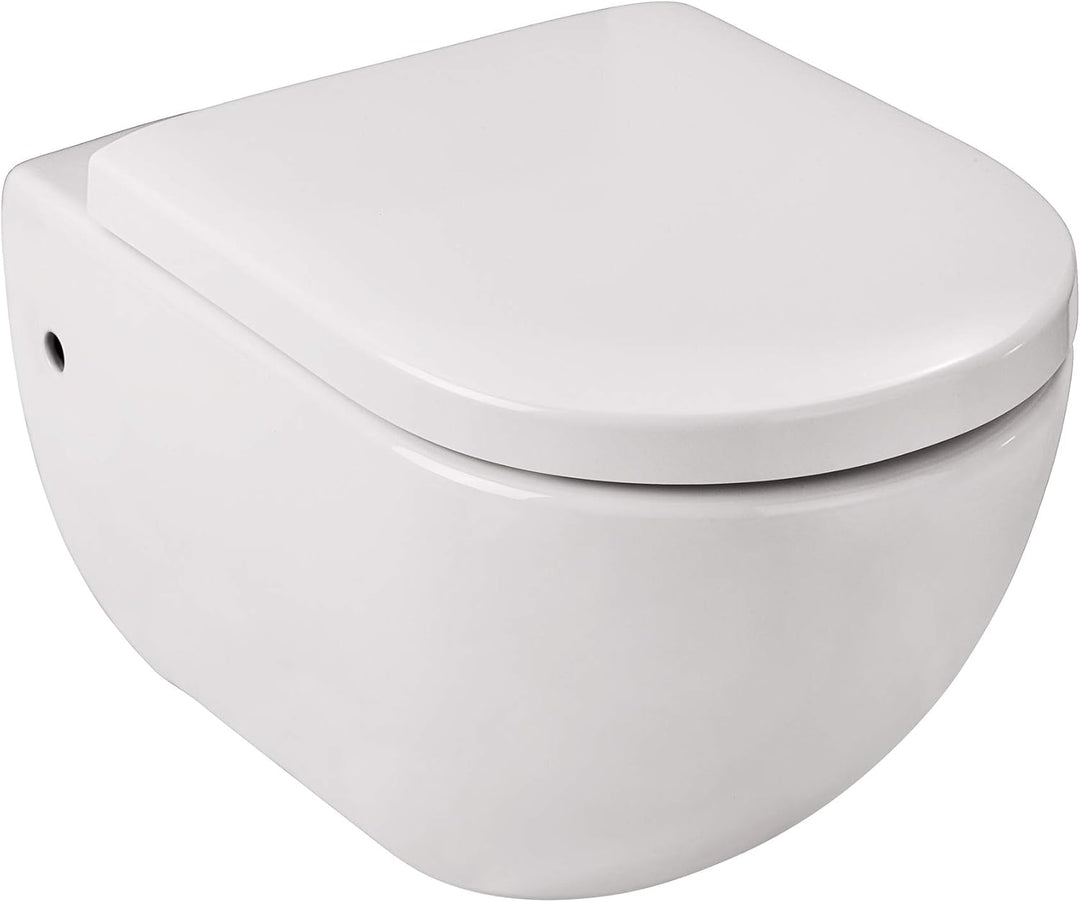 WENKO WC-Sitz Exclusive Nr. 1, hygienischer Toilettensitz mit Absenkautomatik, passend für Villeroy