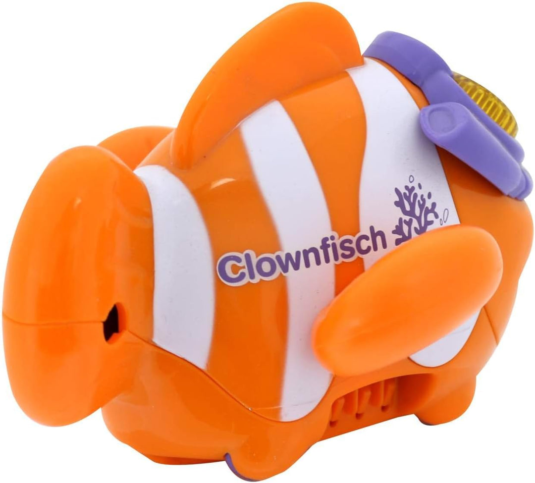 Vtech TUT TUT Baby Badewelt - Clownfisch – Interaktives Badespielzeug mit Musik, Geräuschen und Lich