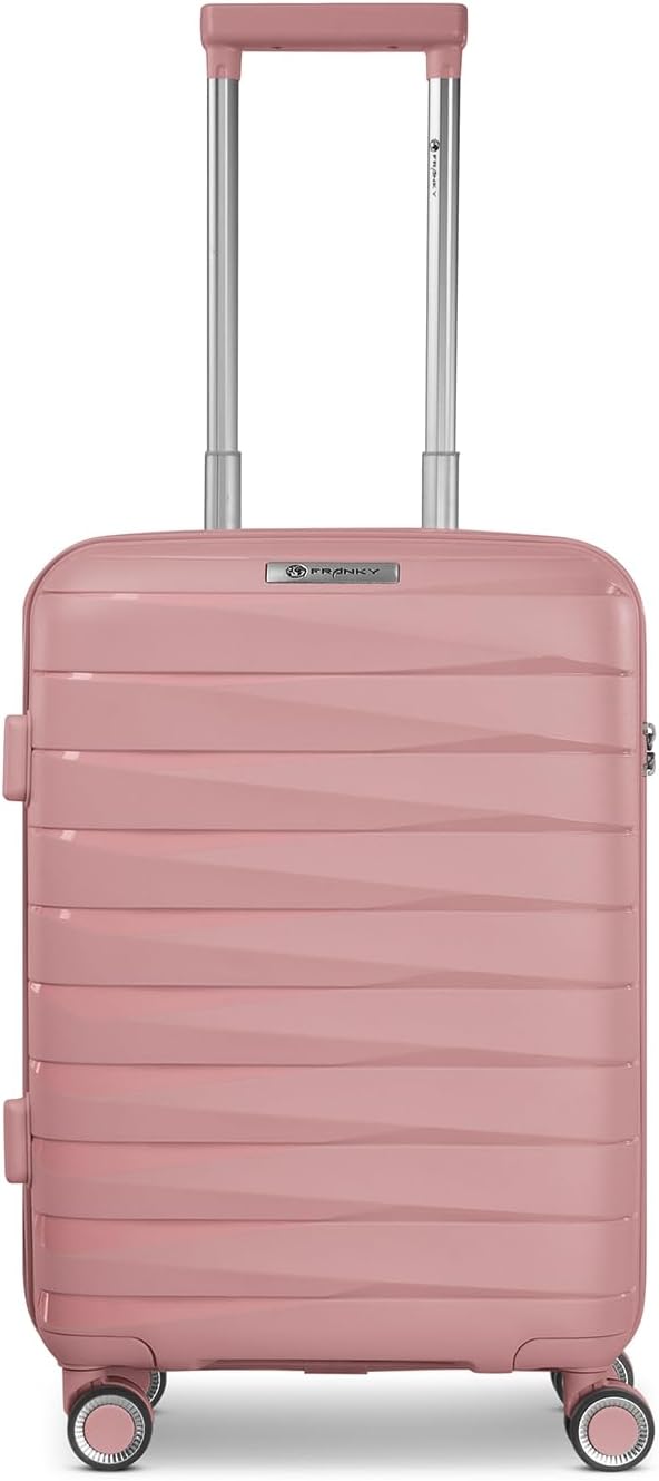 Franky Kabinen-Koffer für Damen und Herren | Kleiner Cabin-Trolley 36 x 20 x 55 cm aus hochwertigem,