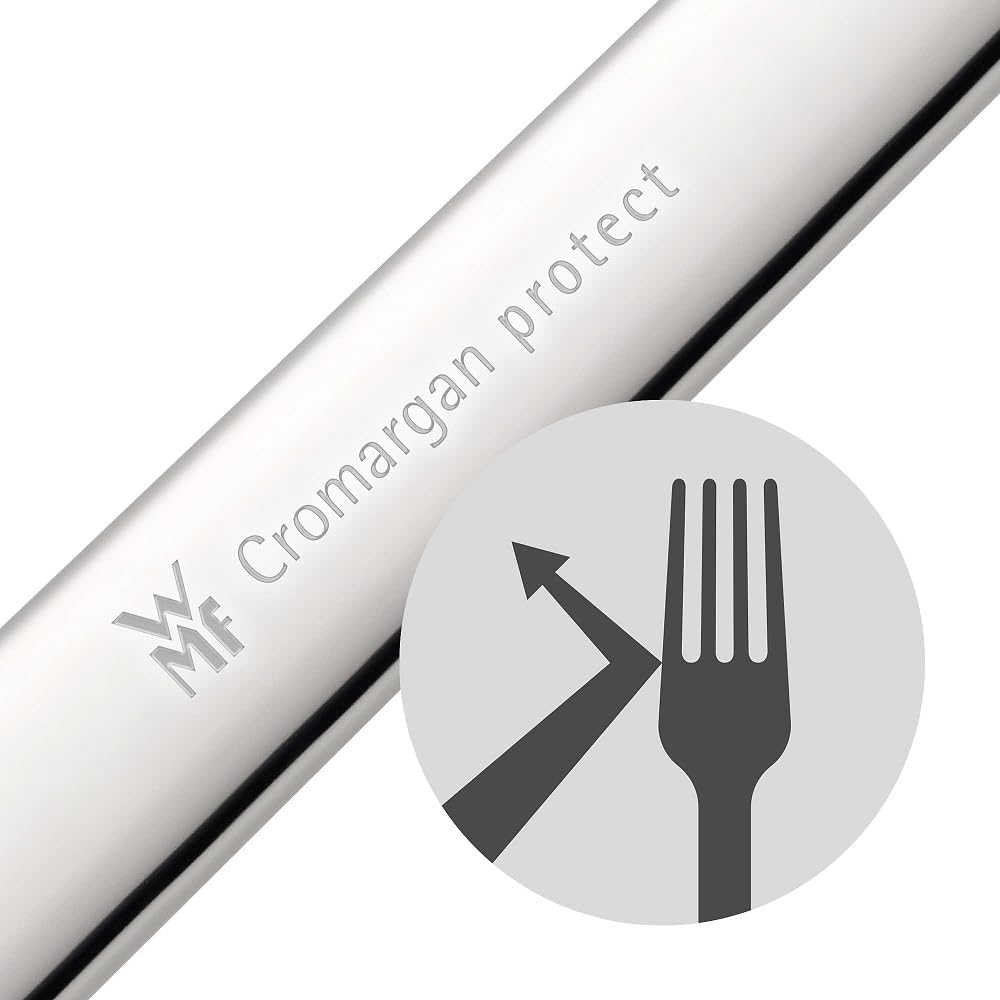 WMF Merit Serviergabel 20 cm, Vorlegegabel, Aufschnittgabel, Cromargan protect Edelstahl poliert, kr