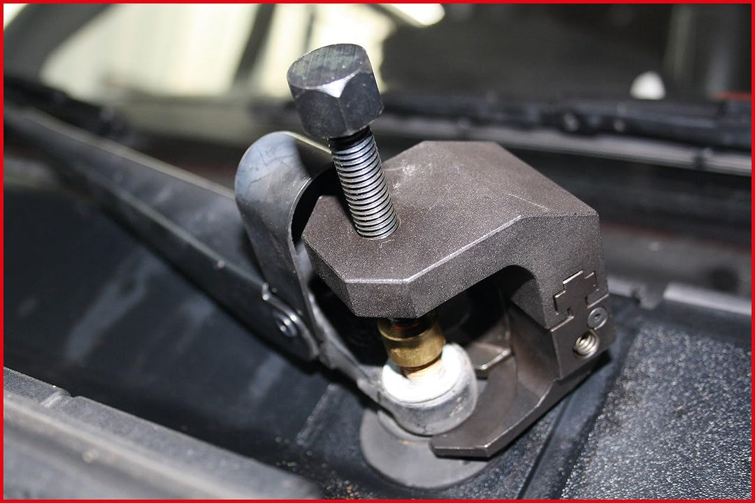 KS Tools 700.1178 BMW Scheibenwischerarm-Abzieher mit verstellbarer Abziehgabel, 16-38mm