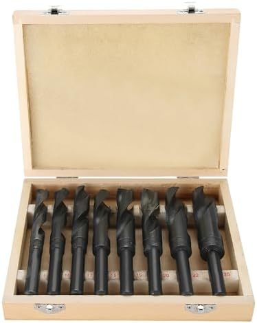 Metallbohrer Set HSS Master 8-tlg Universelles HSS Bohrer Set Metall zum Bohren in Stahl, Alu, Kupfe