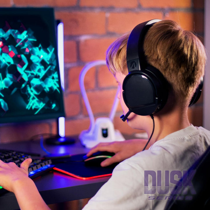 STEALTH Panther Gaming Headset Over Ear Gaming Headset PS4/PS5, Xbox, Switch, PC mit flexiblem Mikro