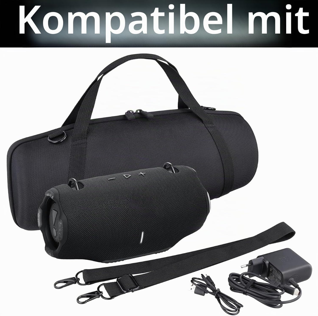 co2CREA Hart Reise Schutz Hülle Etui Tasche für JBL Xtreme 4 Tragbarer Bluetooth Lautsprecher,Nur Ta