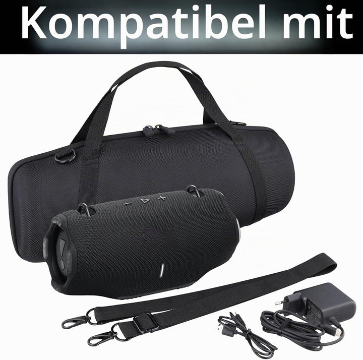 co2CREA Hart Reise Schutz Hülle Etui Tasche für JBL Xtreme 4 Tragbarer Bluetooth Lautsprecher,Nur Ta