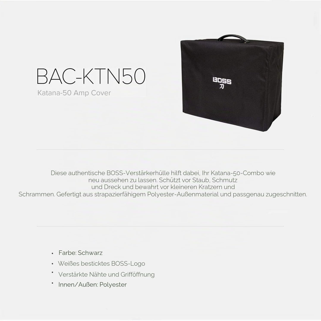 BOSS BAC-KTN50 Custom-Schutzhülle für Katana-50 & Katana-50 MkII Verstärker | Mit der authentischen