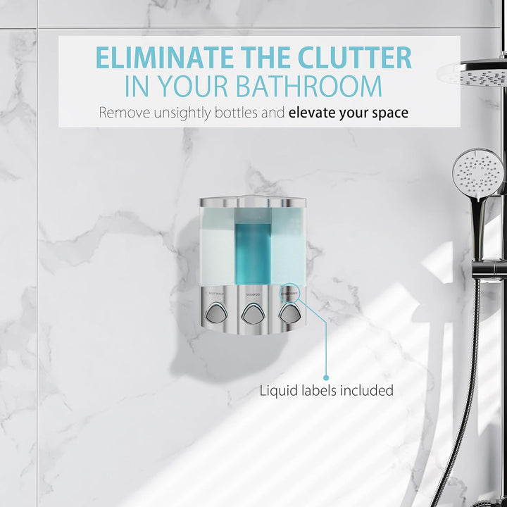 Better Living 76344-1 Spender, Chrom, 3-Chamber Chrome 3-Chamber, Chrome 3-Chamber