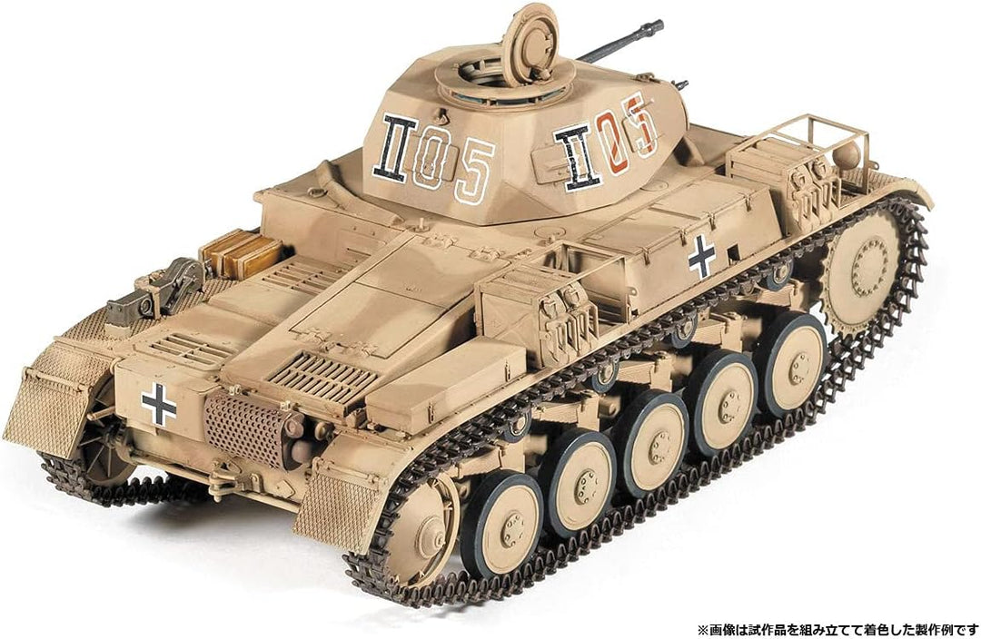 Academy 1/35 Bundeswehr II Panzer F Typ Nordafrikanische Front Kunststoff Modell 13535