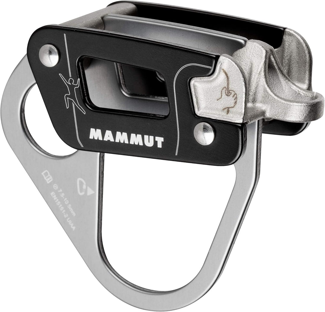 Mammut Nordwand Alpine Belay Sicherungsgerät Klettern schwarz (schwarz) Einheitsgrösse, schwarz (sch