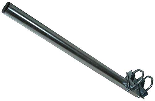Geländerhalterung SAT Halterung Balkon Halter L1000 mit 2 Schellen 100cm