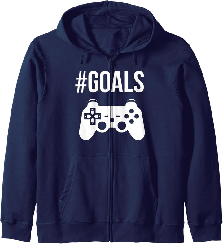 Hashtag Current Mood Controller Gamer Kapuzenjacke