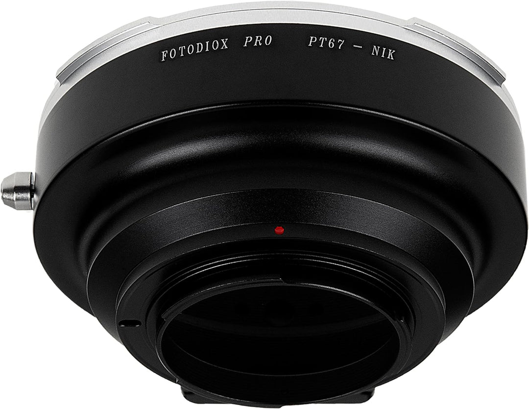 Fotodiox Pro Lens Mount Adapter Compatible Pentax 6x7 Lenses on Nikon F-Mount Cameras