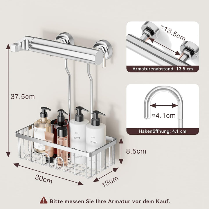 Duschablage Ohne Bohren Duschregal Hängen - Duschablage Zum Hängen Shampoo Halterung Für Dusche Dusc
