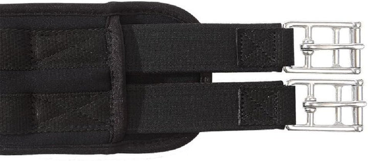 KAVALKADE Langgurt Memory-Schaum "Classic" mit Elast 140 cm Schwarz, 140 cm Schwarz