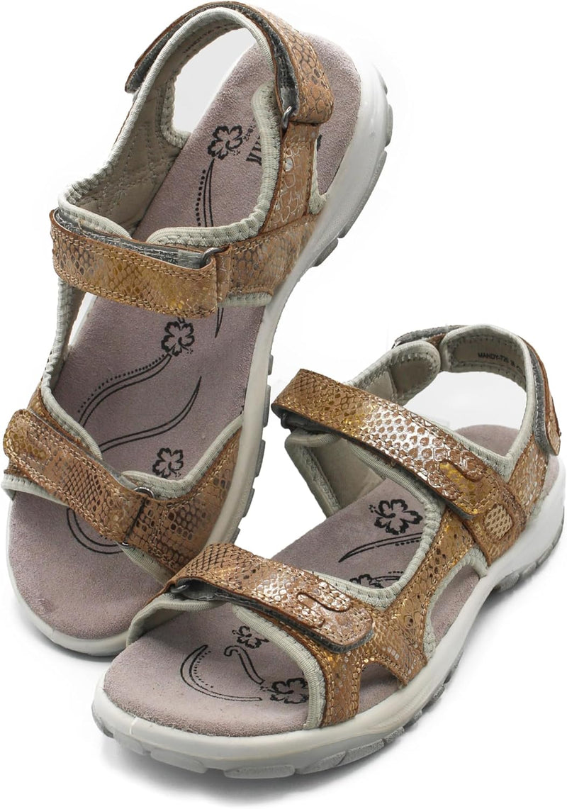 Zerimar Sandalen Damen Sommer - Damen Sportsandalen mit Hochwertigen und Bequemen Wandersandalen - H