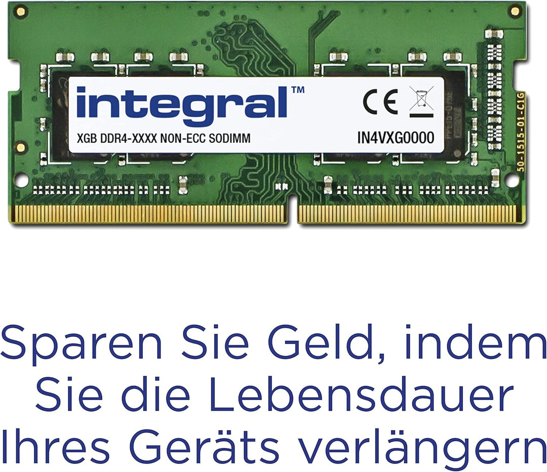 Integral 16GO DDR4 RAM 2400MHz (oder 2133MHz) SODIMM Laptop/Notebook PC4-19200 Arbeitsspeicher 16GB
