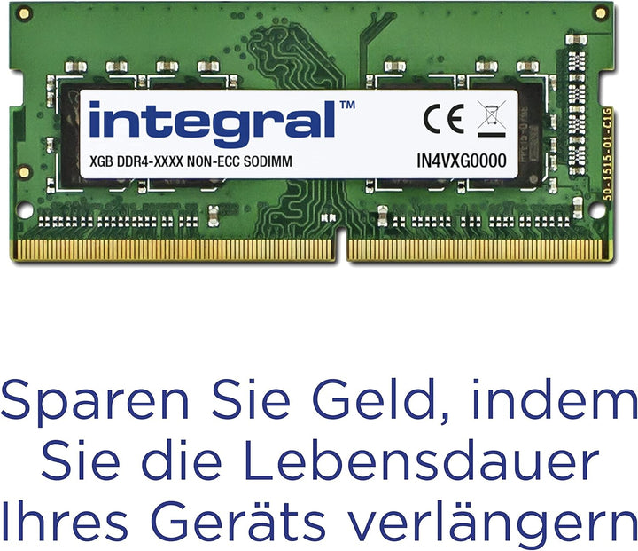 Integral 16GO DDR4 RAM 2400MHz (oder 2133MHz) SODIMM Laptop/Notebook PC4-19200 Arbeitsspeicher 16GB