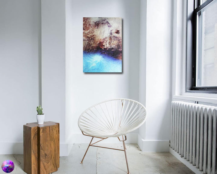 Original Gemälde Abstrakte Malerei Unikat - Strukturgemälde Acrylgemälde Moderne Kunst Wandkunst Hom