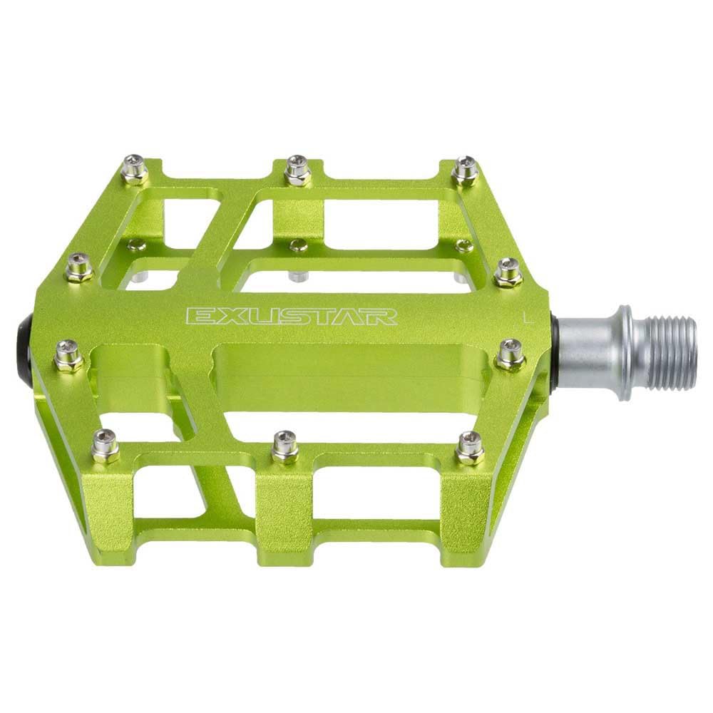 Exustar BMX-pedal green, green