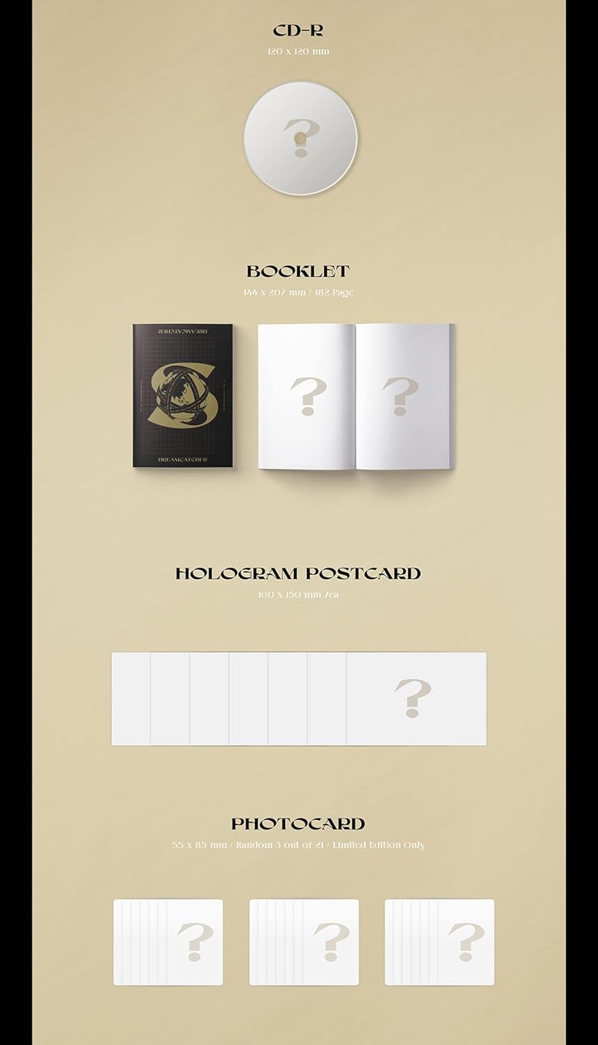 Dreamus Dreamcatcher – Apokalypse: Save us [Limited Editon] S ver. Vol.2 Album + Extra Photocards Se