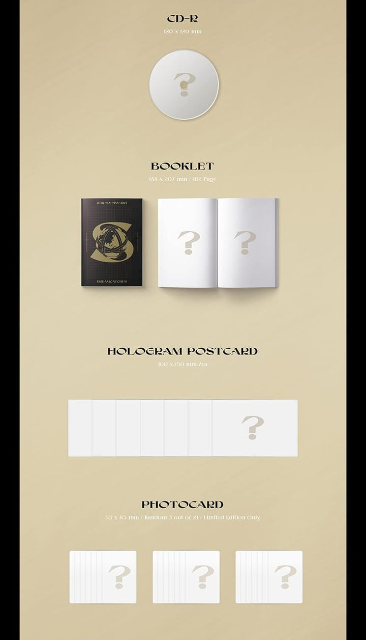 Dreamus Dreamcatcher – Apokalypse: Save us [Limited Editon] S ver. Vol.2 Album + Extra Photocards Se