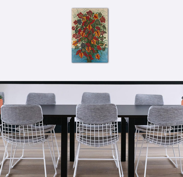 Printed Paintings Leinwand (80x120cm): Séraphine Louis - Der grosse Blumenstrauss 80x120 cm, 80x120