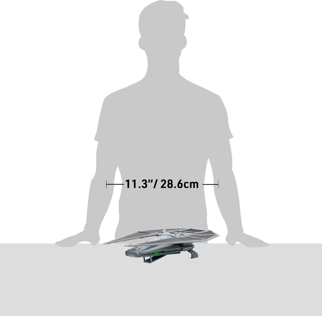 Star Wars Micro Galaxy Squadron SWJ0440 - TIE Reaper – 22,5 cm Grosses Fahrzeug mit DREI 2,5 cm Gros
