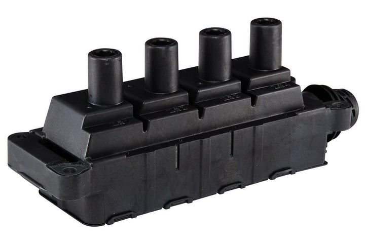 HELLA 5DA 193 175-641 Zündspule - 12V - 6-polig - Blockzündspule - geschraubt