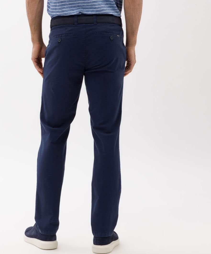EUREX by Brax Herren Jim Cotton Daily Friend Hose 40W / 32L Blau, 40W / 32L Blau