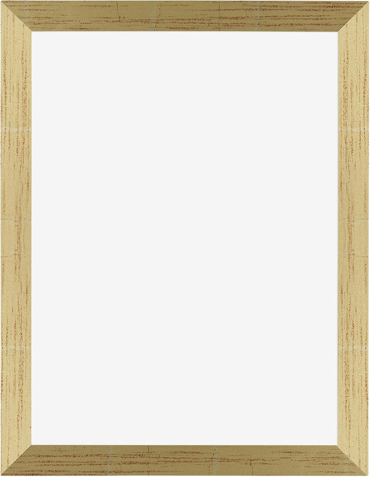 yd. Your Decoration - Bilderrahmen 75x100 cm - Goldglanz - Bilderrahmen aus MDF mit Acrylglas - Anti