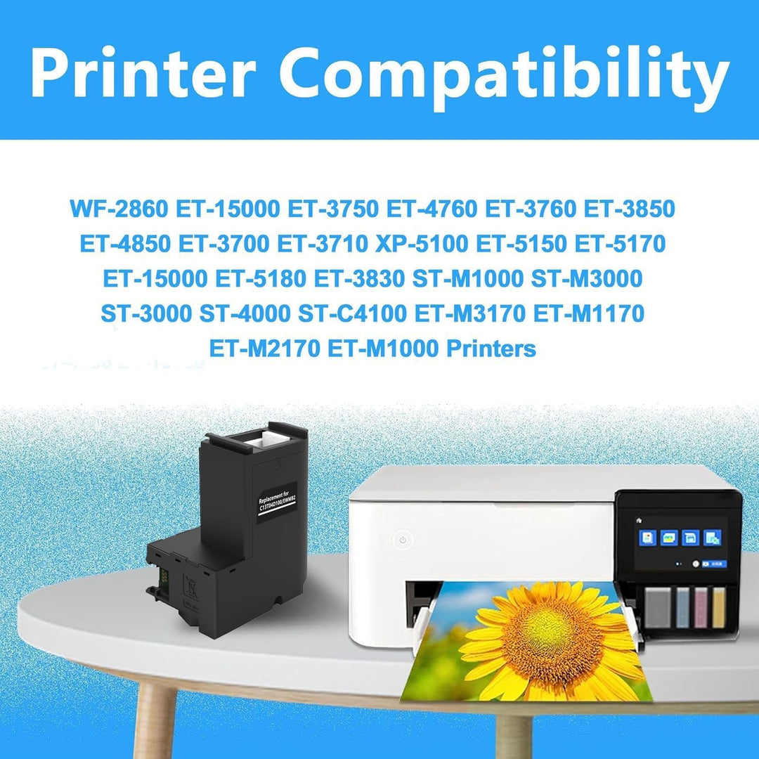T04D1 T04D100 Wartungsbox Kompatibel für Epson ET-4750 ET-4850 ET-3750 ET-15000 ET-3700 ET-4856 ET-5