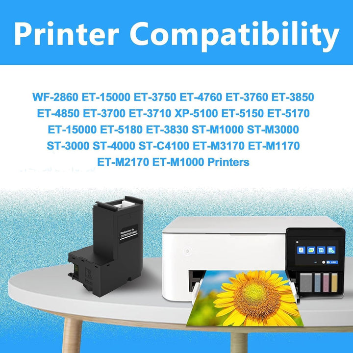 T04D1 T04D100 Wartungsbox Kompatibel für Epson ET-4750 ET-4850 ET-3750 ET-15000 ET-3700 ET-4856 ET-5