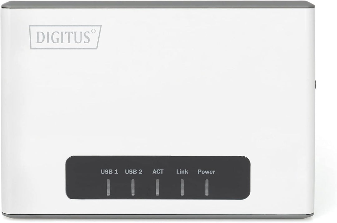 DIGITUS Wireless 300N Multifunction Network Server 2-Port, USB2.0, Network USB Hub, Print Server