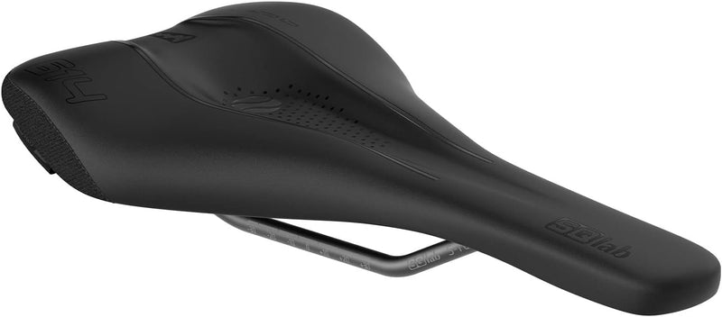 SQlab Unisex – Erwachsene 614 Ergowave Active 2.1 Fahrradsattel Schwarz 16 cm Bundle mit Fahrradsatt