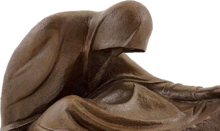 Kunst & Ambiente - Russische Bettlerin I von 1907 - Ernst Barlach Skulptur - signiert - Bronzeskulpt
