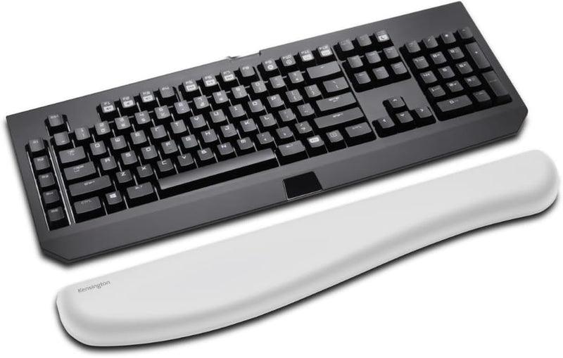 Kensington K50431EU ErgoSoft Handgelenkauflage, grau - Für mechanische und Gaming-Tastaturen, Geschw