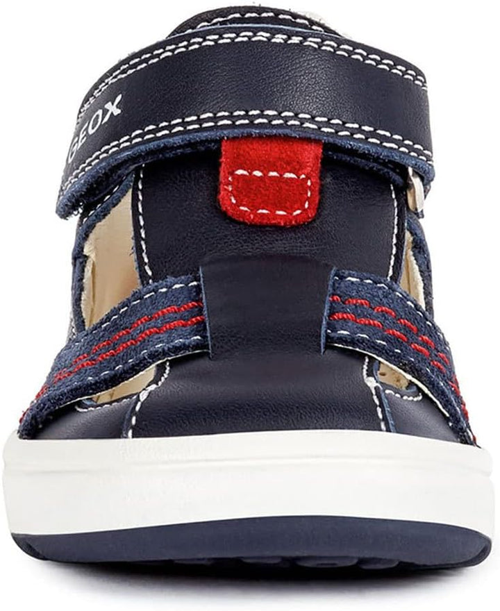 Geox Jungen B Biglia Boy A Erste Schritte 19 EU Navy White, 19 EU Navy White