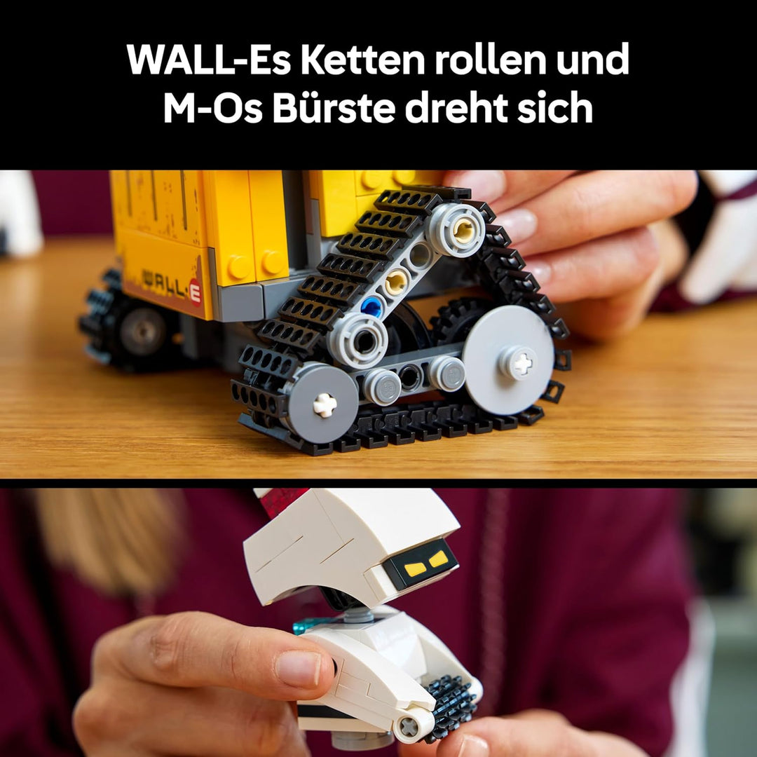 LEGO ǀ Disney and Pixar Wall-E und EVE - Kontruktionsspielzeug für Erwachsene - DIY Set zum Basteln